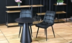 czarne-krzesla-tapicerowane-welurowe-pikowane-hugo-black-wynajem-na-targi-konferencje-eventy-promocyjne-warszawa